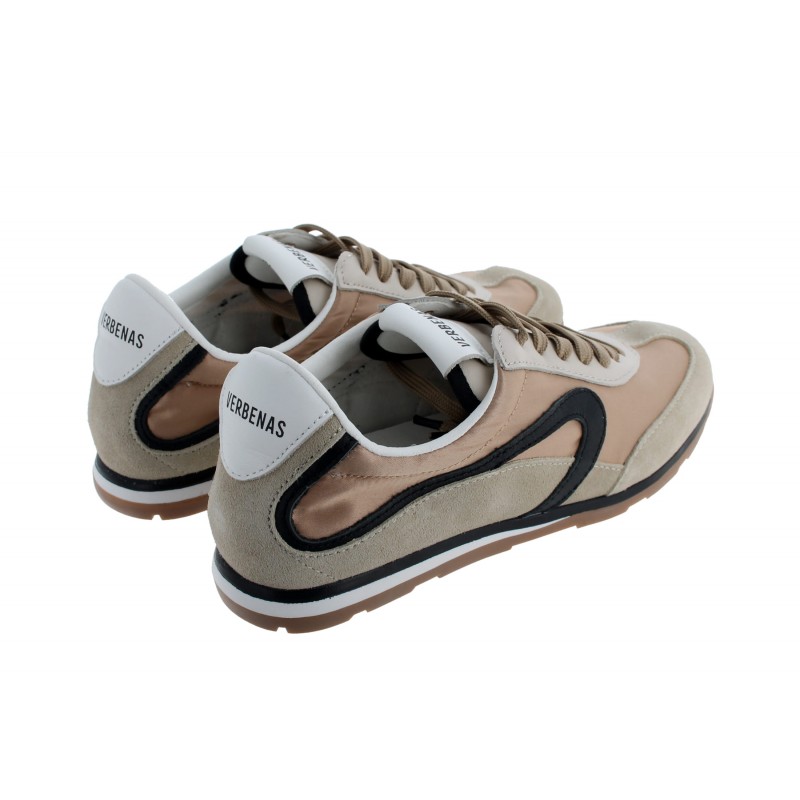 Jamaica Trainers - Sand/Black Suede
