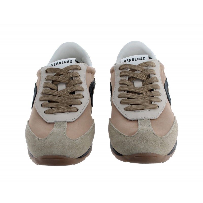 Jamaica Trainers - Sand/Black Suede