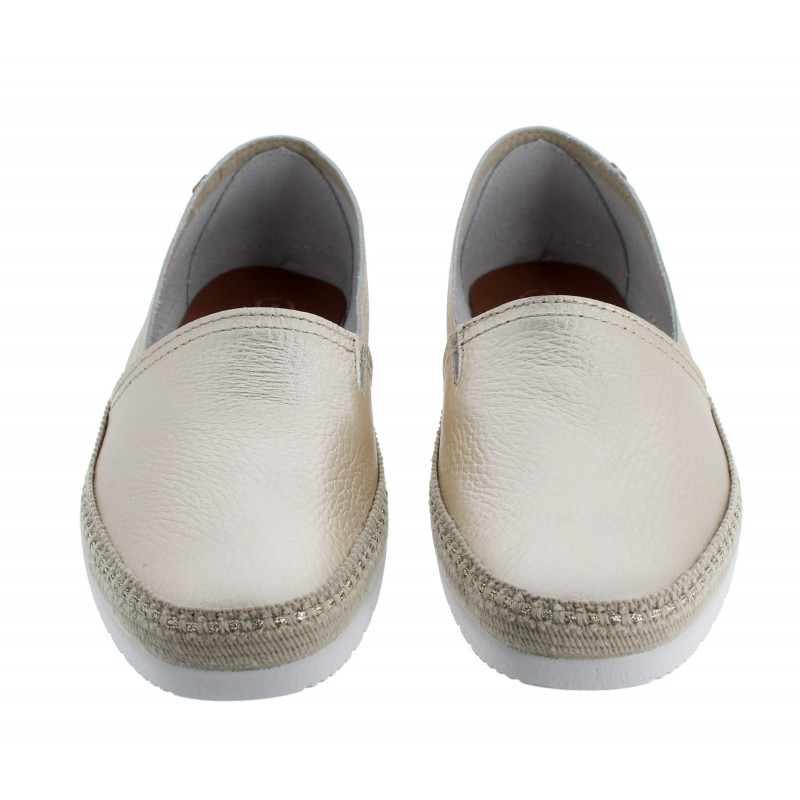 Noa Espadrilles - Oro Leather