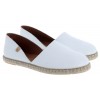 Carmen Espadrilles - White Leather