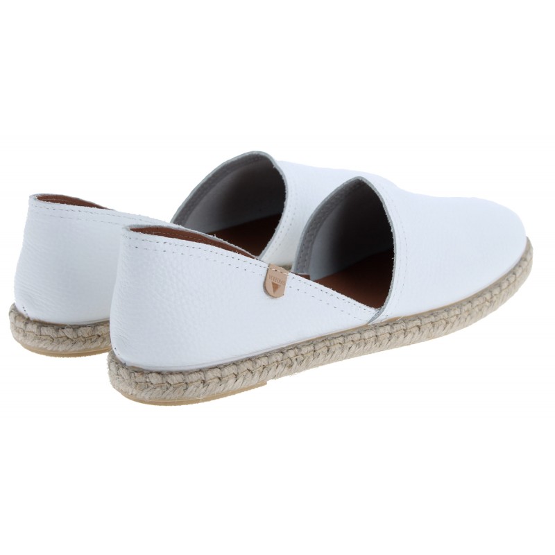 Carmen Espadrilles - White Leather