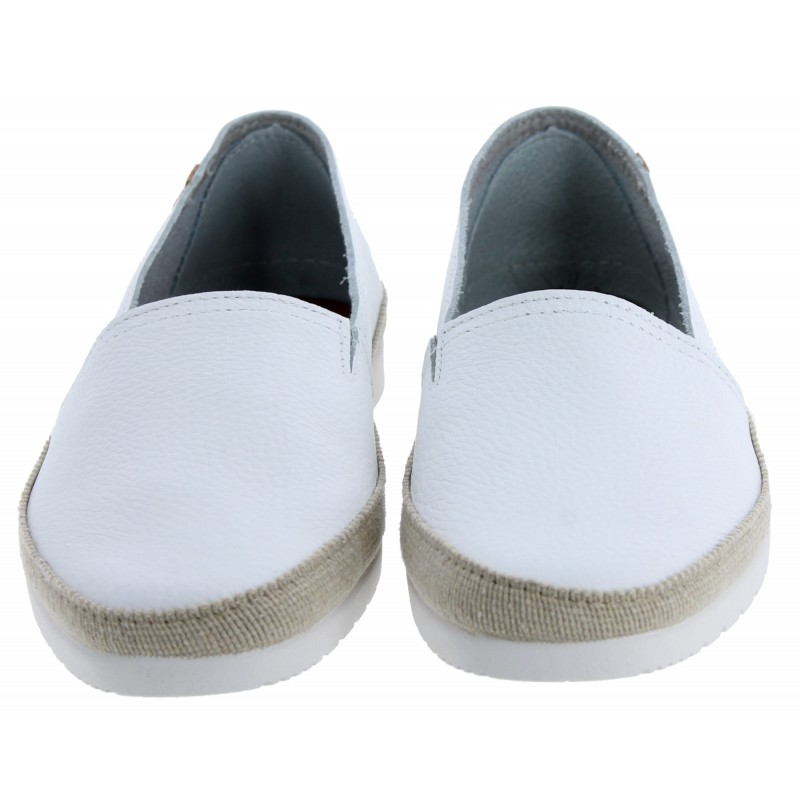 Noa Espadrilles - Blanco Leather